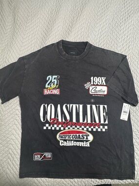 Performance Pacific Coast California Graphic Tee - Black BNWT